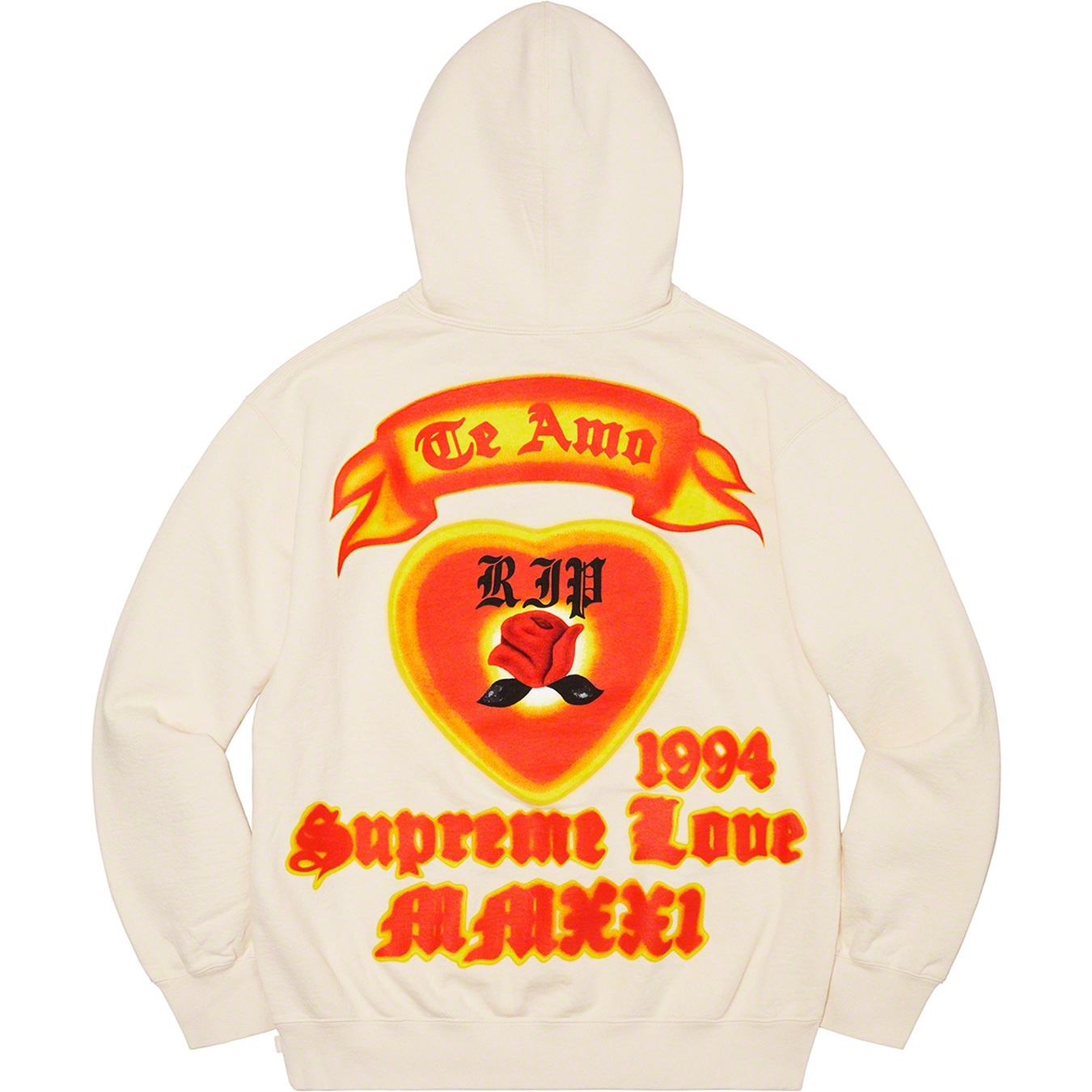 Supreme Love Hooded Sweatshirt view 8